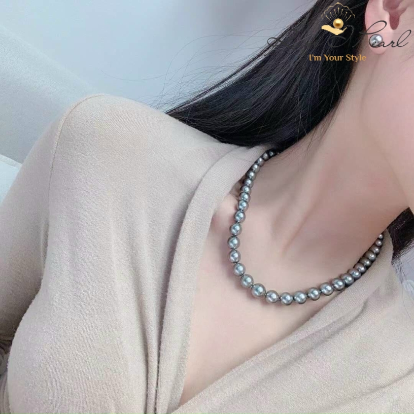 Chuỗi cổ Ngọc trai Tahiti cao cấp