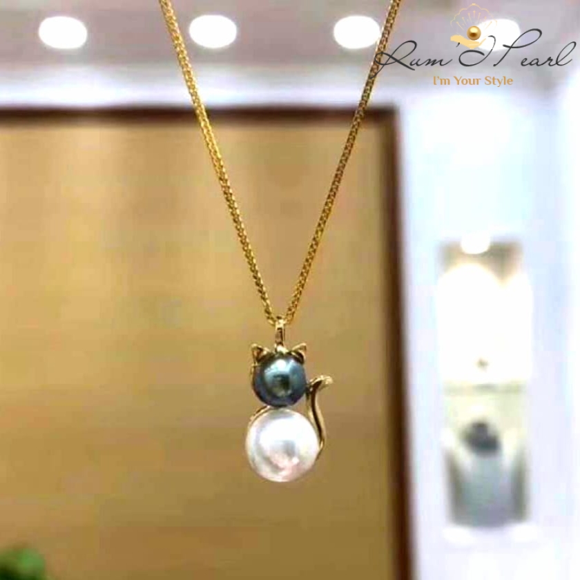 MẶT DÂY CHUYỀN HÌNH CON MÈO