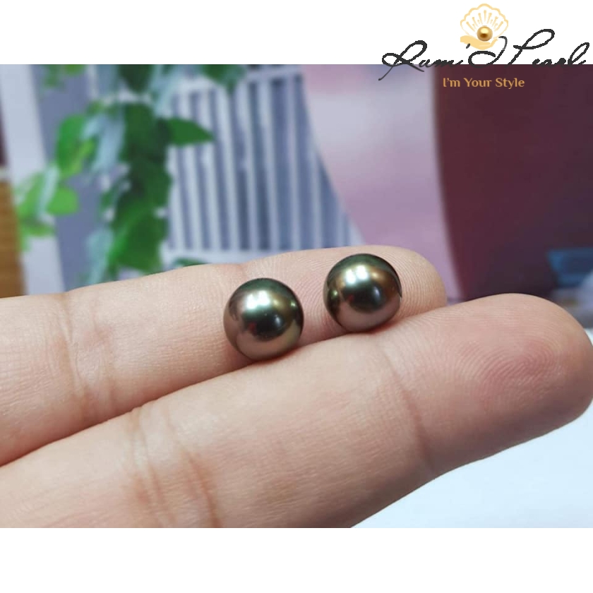 Bông tai ngọc trai nụ