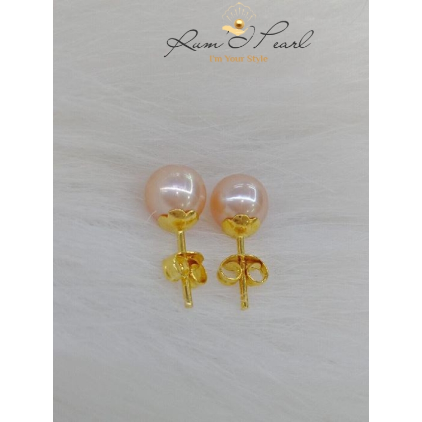Bông tai ngọc trai nụ