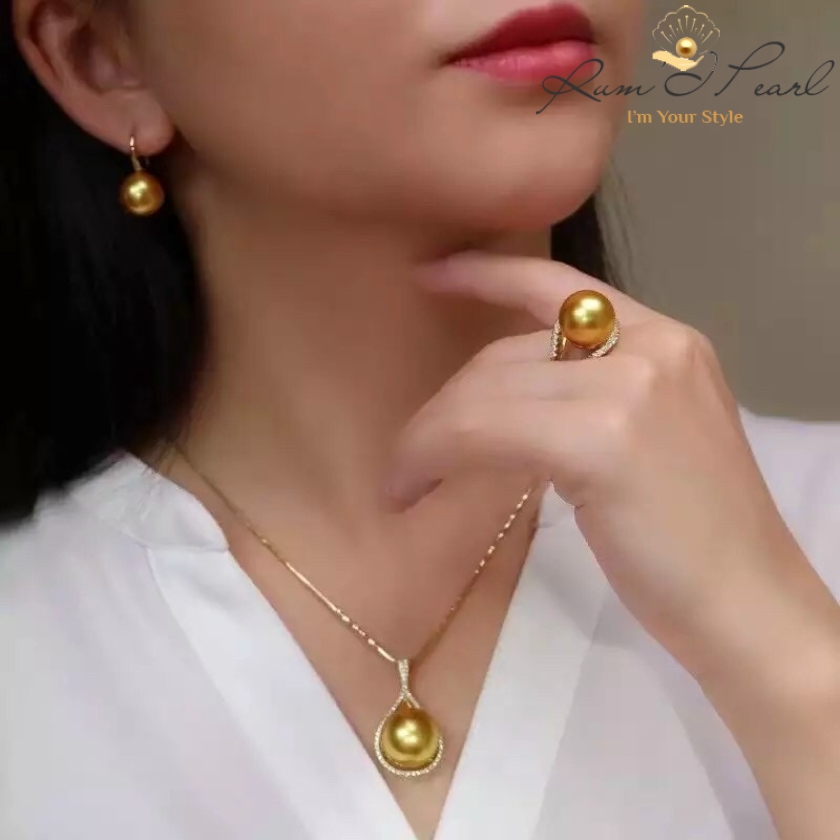 Bộ trang sức Ngọc trai Southsea cao cấp