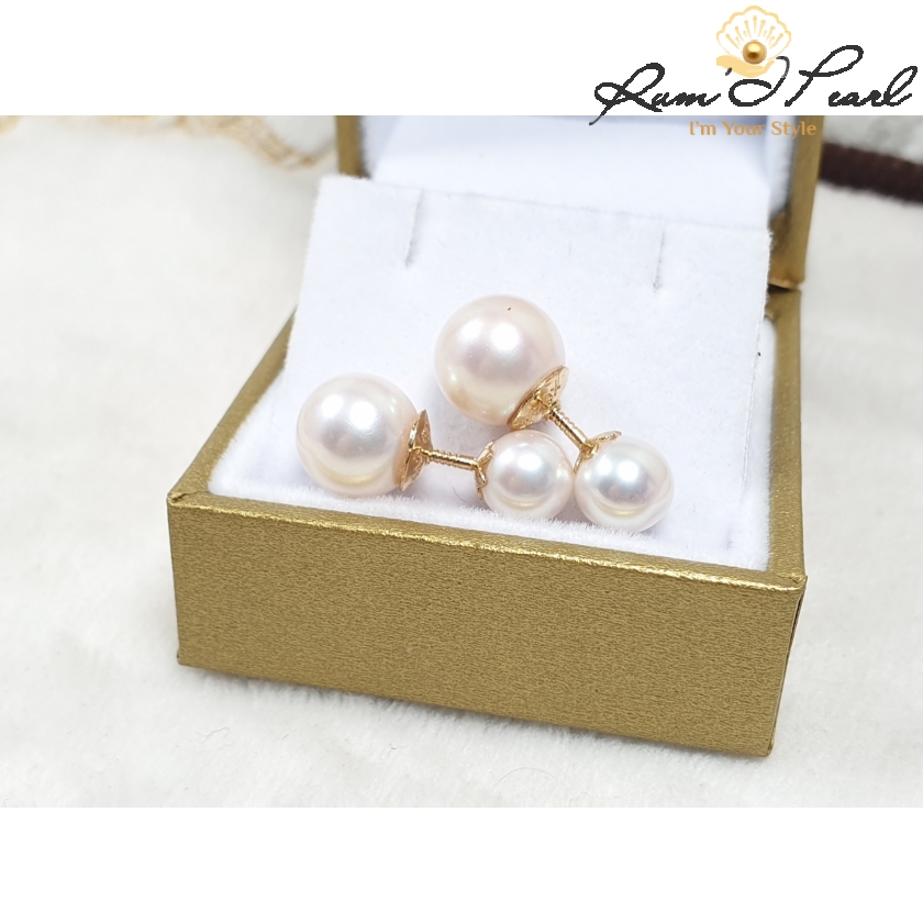Bông tai ngọc trai mẫu Dior