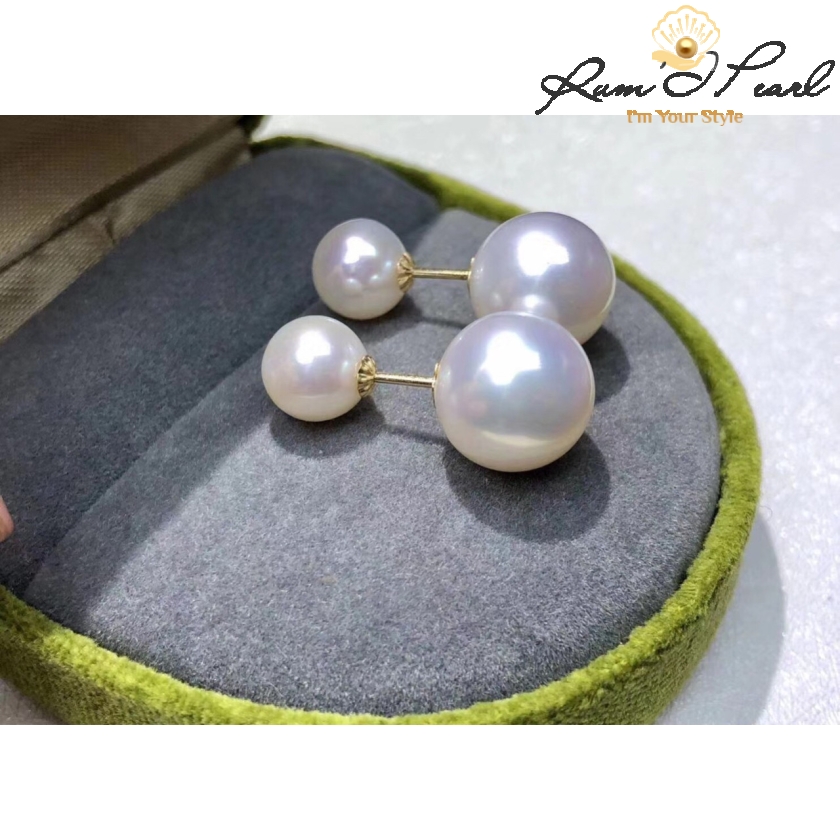 Bông tai ngọc trai mẫu Dior