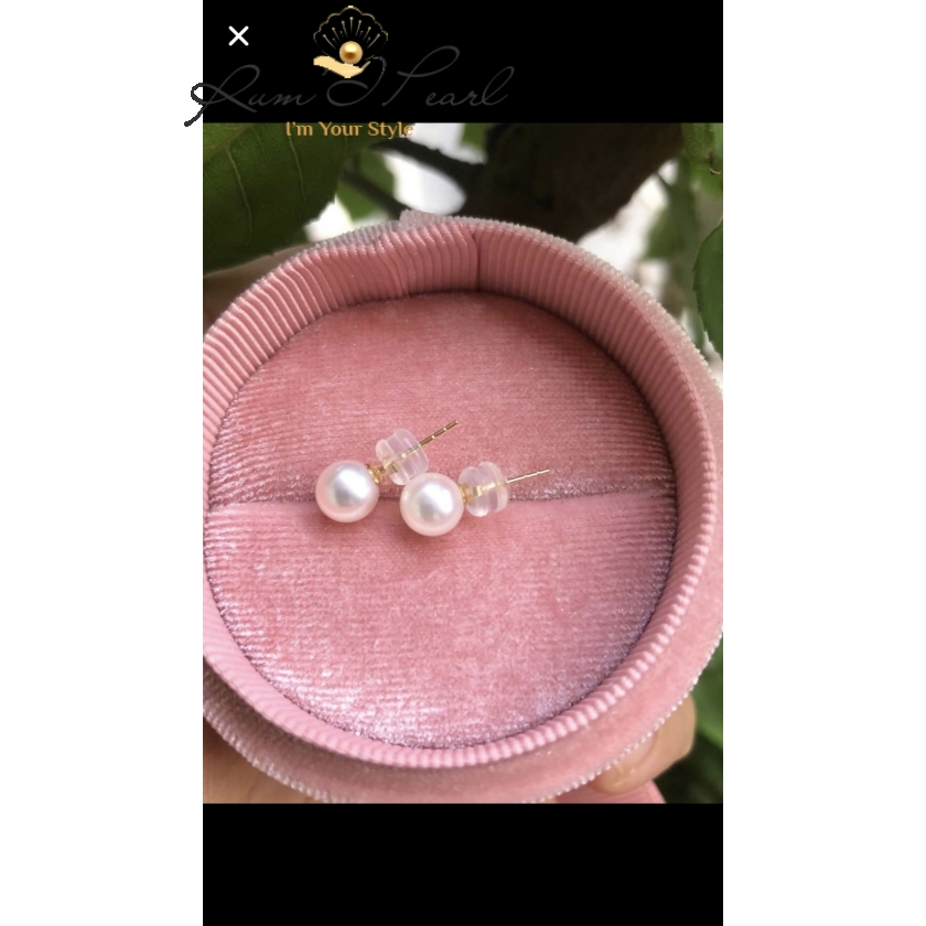 Bông tai nụ vàng chuôi Silocol