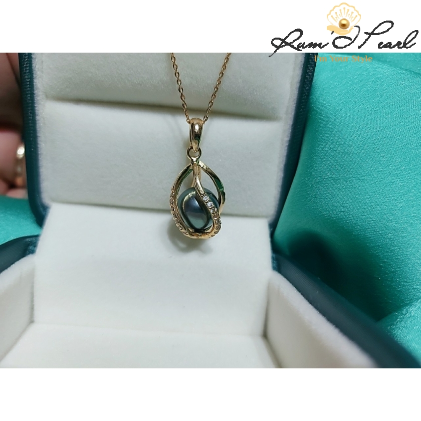 Mặt dây chuyền lồng ngọc 