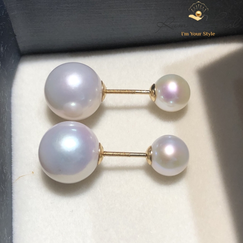 Bông tai ngọc trai mẫu Dior