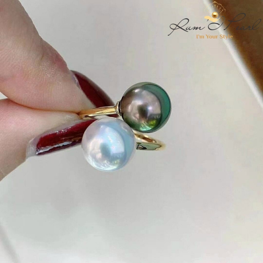 Nhẫn ngọc trai mẫu Dior mã NNT012